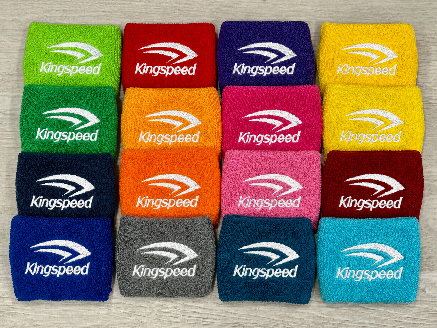 Pantone color matching support for custom terry cloth wristbands